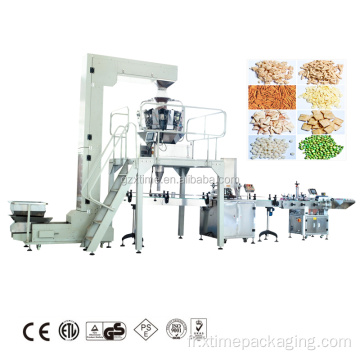 machine de remplissage d&#39;emballage de pesage de fruits secs de noix